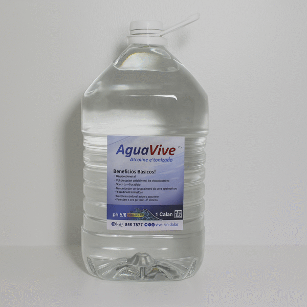 Agua Alcalina Ionizada  Vive